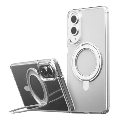 Araree Samsung S25 Edge Duple Stand Magsafe Case - Clear